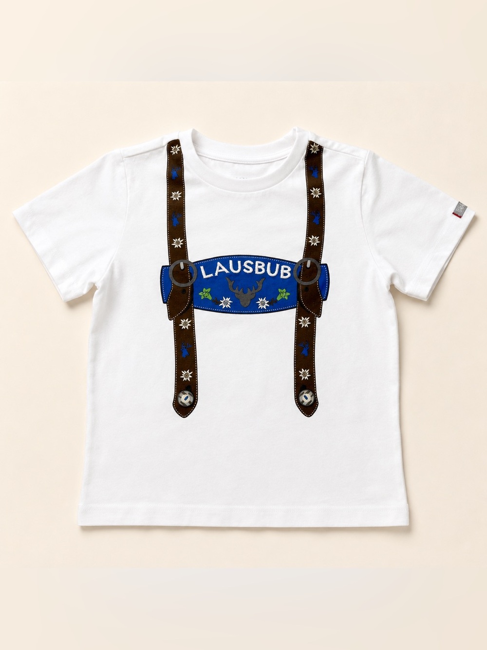 Authentic BONDI boys’ short-sleeve Bavarian T-shirt, Made in Germany